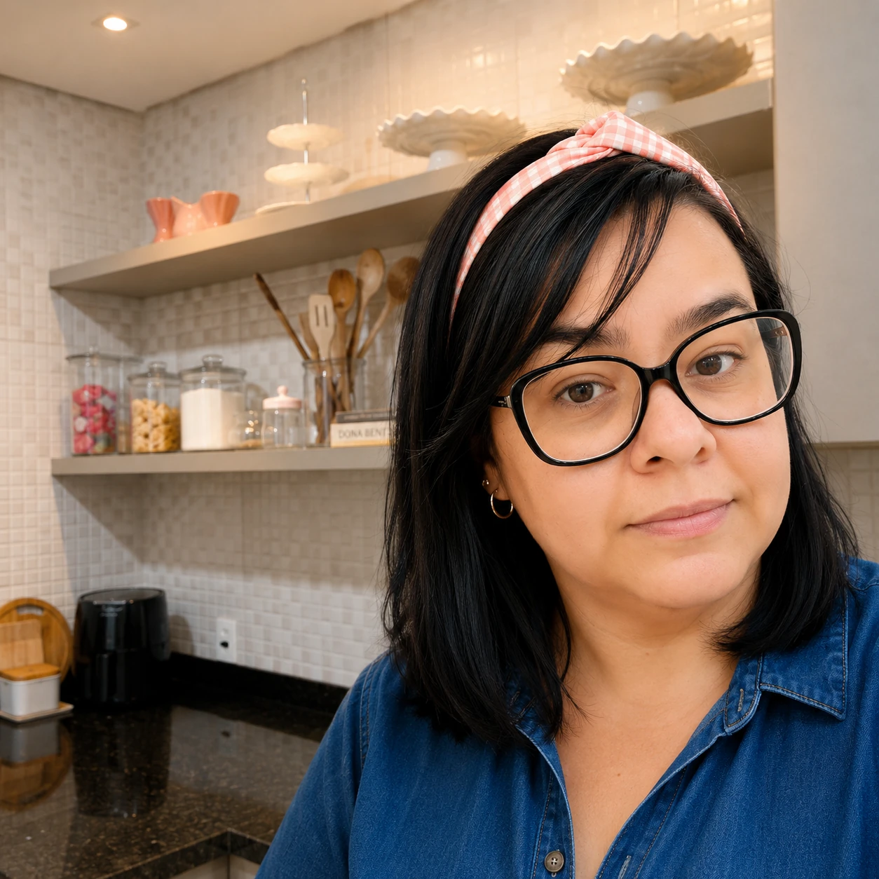 Lú, responsável pela Lú Cakes